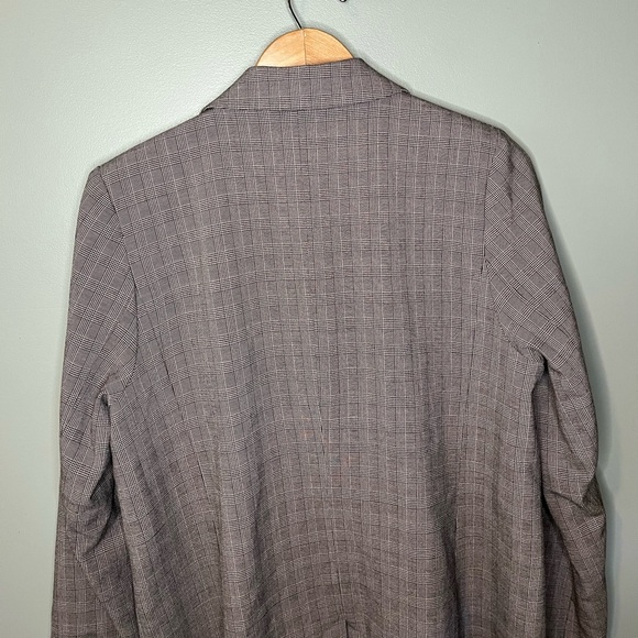 ANINE BING Madelaine Plaid Houndstooth Blazer - Picture 9 of 14